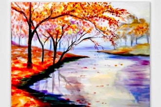 Paint Nite: Fall River Sunrise